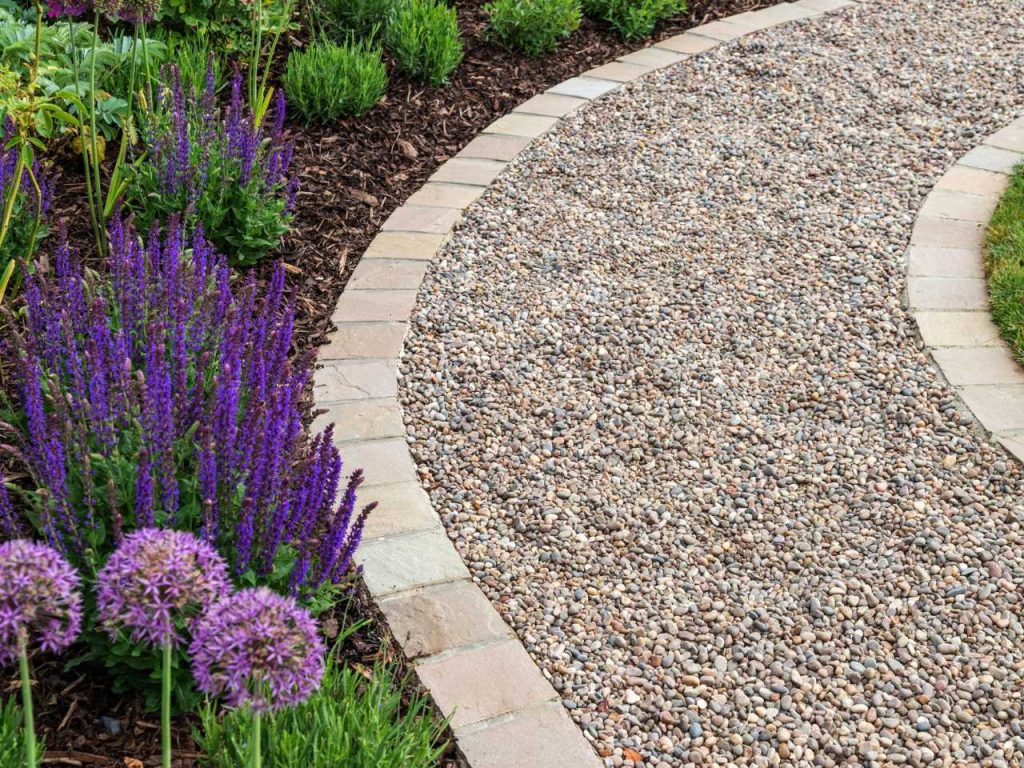 edged path idea by avlandscaping